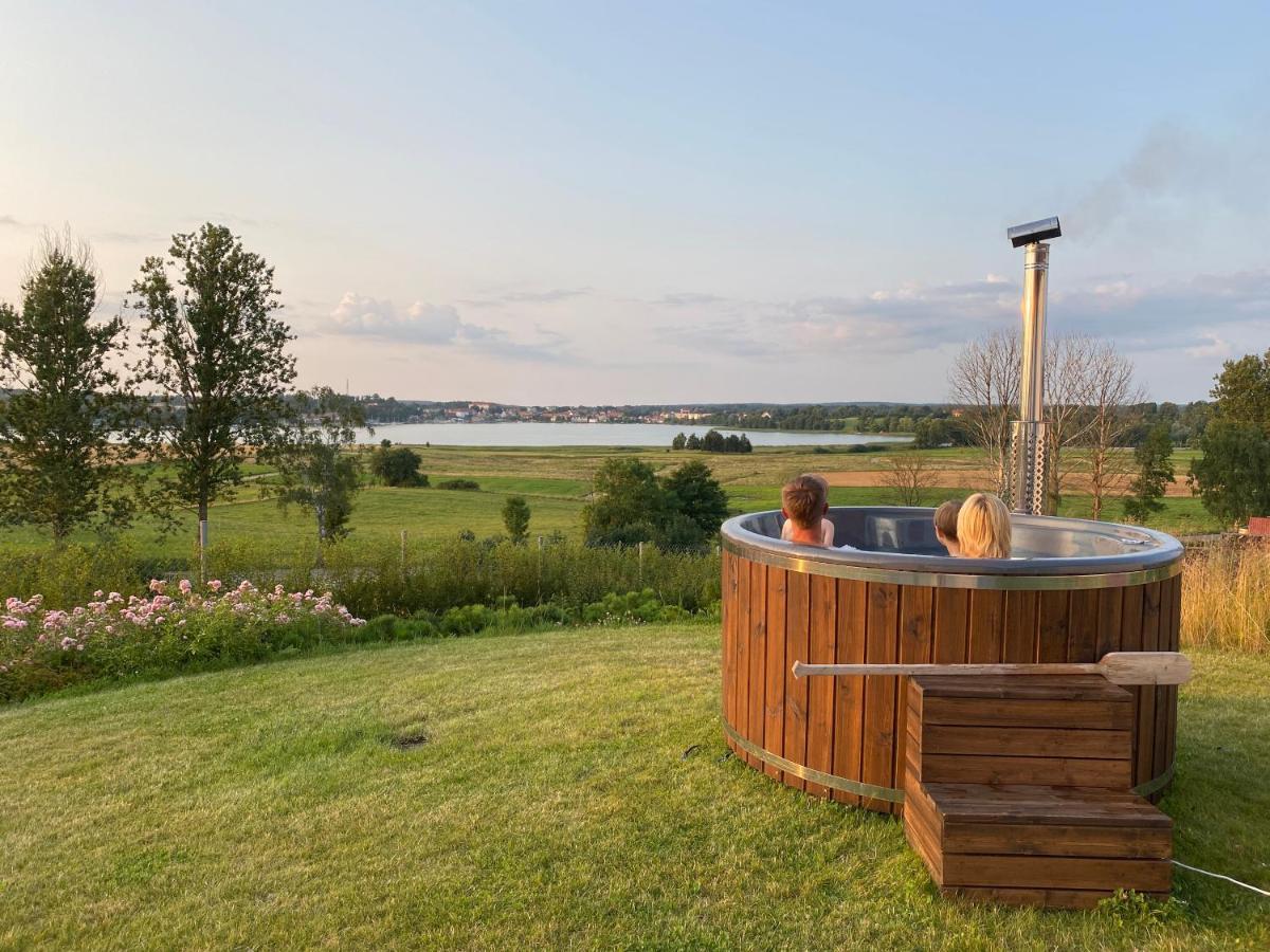 Luksusowy Ryn Mazury Widok Na Jezioro, Goraca Balia Apartment